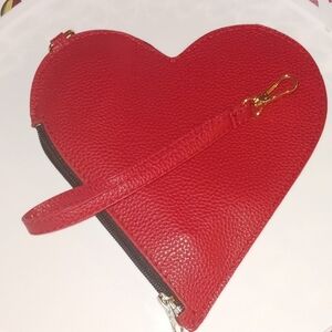 Heart-Shaped Wristlet